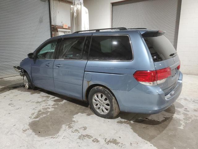 5FNRL38418B031813 - 2008 HONDA ODYSSEY EX BLUE photo 2