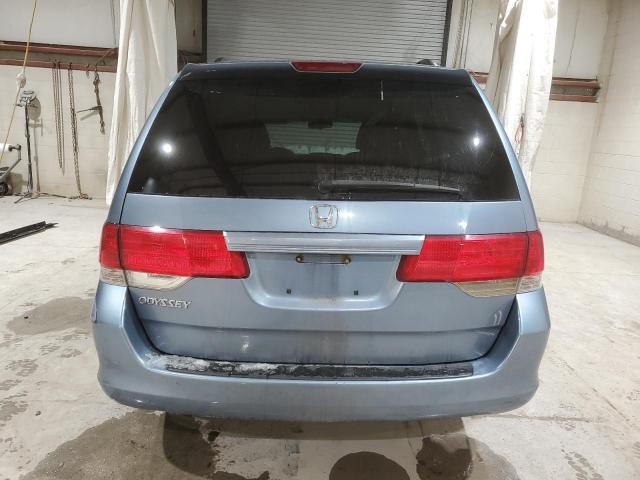 5FNRL38418B031813 - 2008 HONDA ODYSSEY EX BLUE photo 6