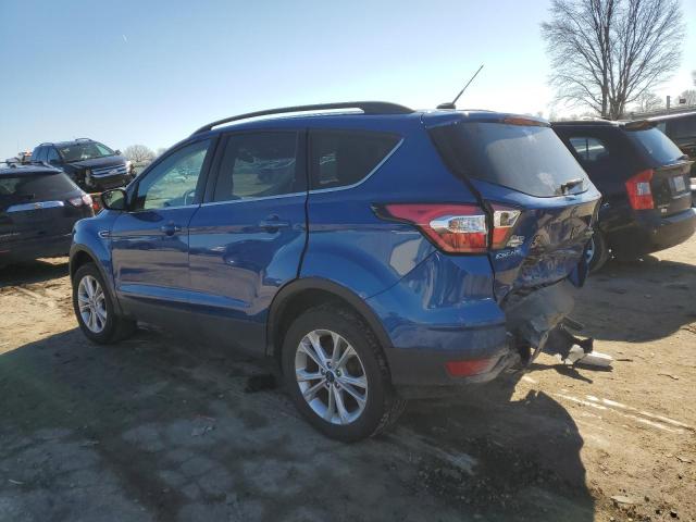 1FMCU0GD7JUD43856 - 2018 FORD ESCAPE SE BLUE photo 2