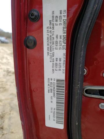 2C3CCAAG3EH309457 - 2014 CHRYSLER 300 RED photo 12