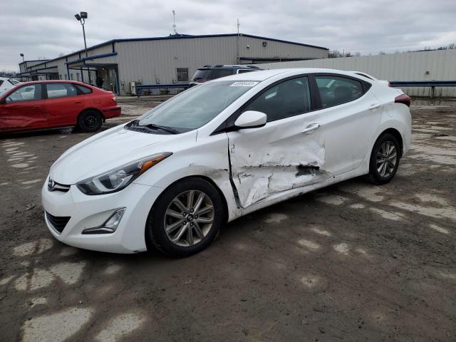 5NPDH4AE2GH653969 - 2016 HYUNDAI ELANTRA SE WHITE photo 1