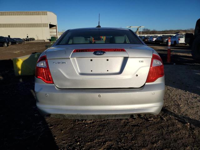 3FAHP0HAXCR237679 - 2012 FORD FUSION SE SILVER photo 6