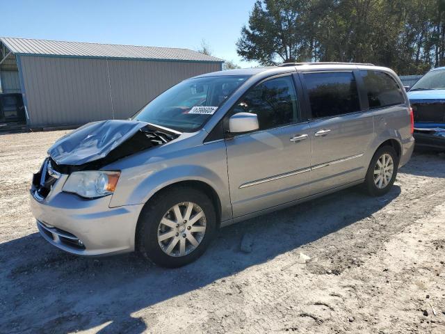 2C4RC1BG2DR742751 - 2013 CHRYSLER TOWN & COU TOURING GRAY photo 1