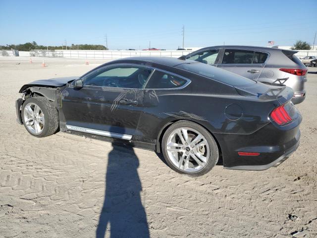 1FA6P8TH4M5140962 - 2021 FORD MUSTANG BLACK photo 2