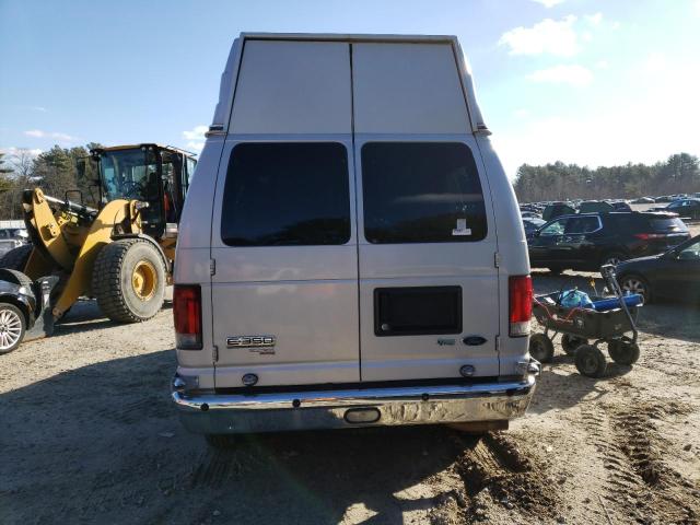 1FBNE31L29DA30810 - 2009 FORD ECONOLINE E350 SUPER DUTY WAGON SILVER photo 6