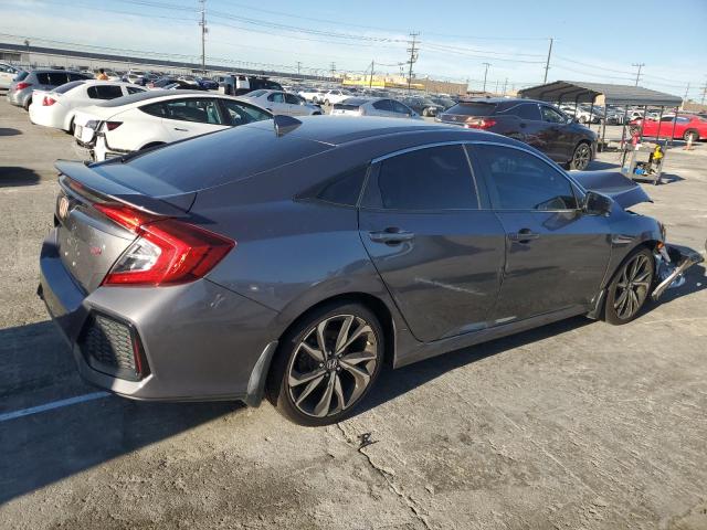 2HGFC1E53KH708030 - 2019 HONDA CIVIC SI GRAY photo 3