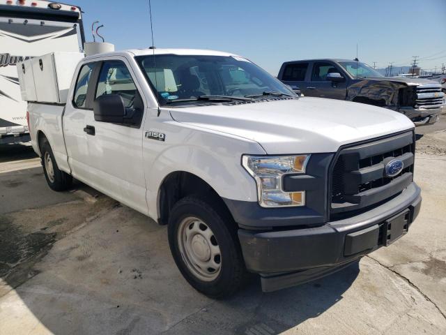 1FTEX1CF9HKC50005 - 2017 FORD F150 SUPER CAB WHITE photo 4