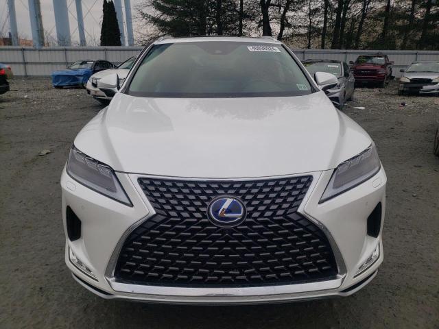 JTJJGKFA9M2016829 - 2021 LEXUS RX 450H L LUXURY WHITE photo 5