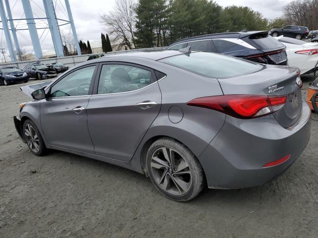 5NPDH4AE9EH488922 - 2014 HYUNDAI ELANTRA SE SILVER photo 2