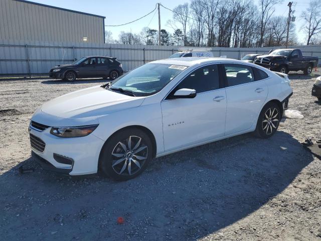 1G1ZE5ST3HF163417 - 2017 CHEVROLET MALIBU LT WHITE photo 1