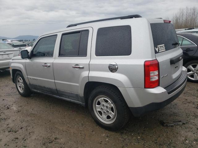 1J4NF1GB7BD122345 - 2011 JEEP PATRIOT SPORT SILVER photo 2