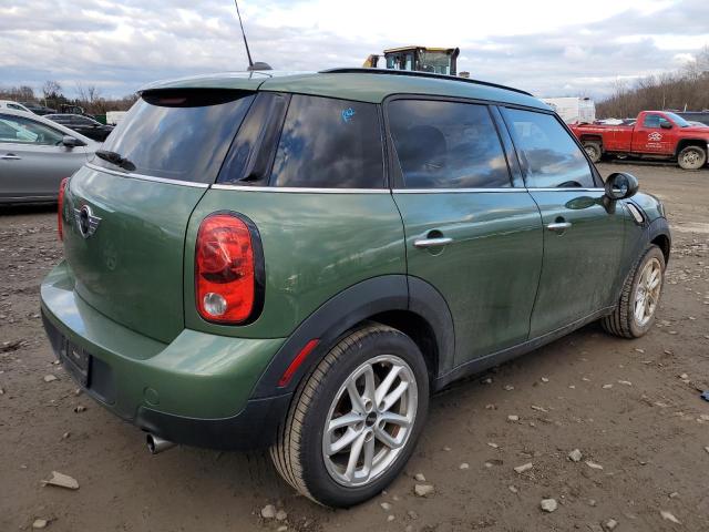 WMWZB3C55FWR43336 - 2015 MINI COOPER COUNTRYMAN GREEN photo 3