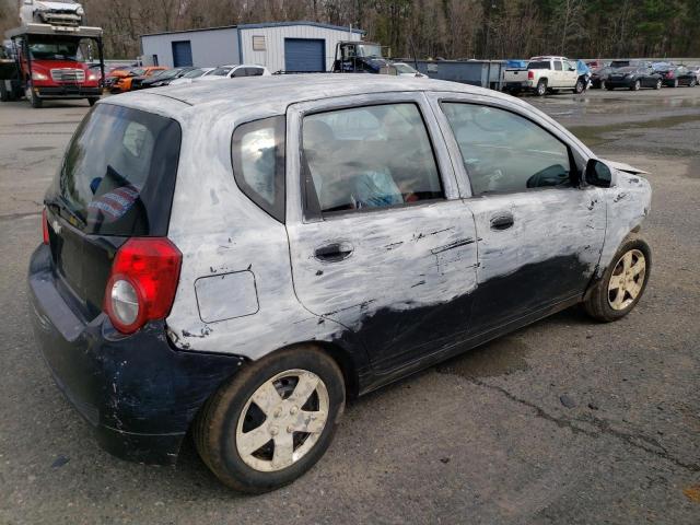 KL1TD66E69B635501 - 2009 CHEVROLET AVEO LS 黑色 照片 3