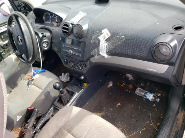 KL1TD66E69B635501 - 2009 CHEVROLET AVEO LS 黑色 照片 8