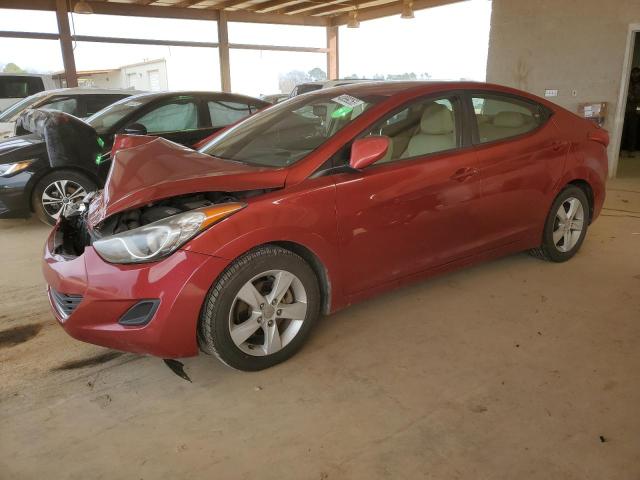 KMHDH4AE4BU114828 - 2011 HYUNDAI ELANTRA GLS RED photo 1