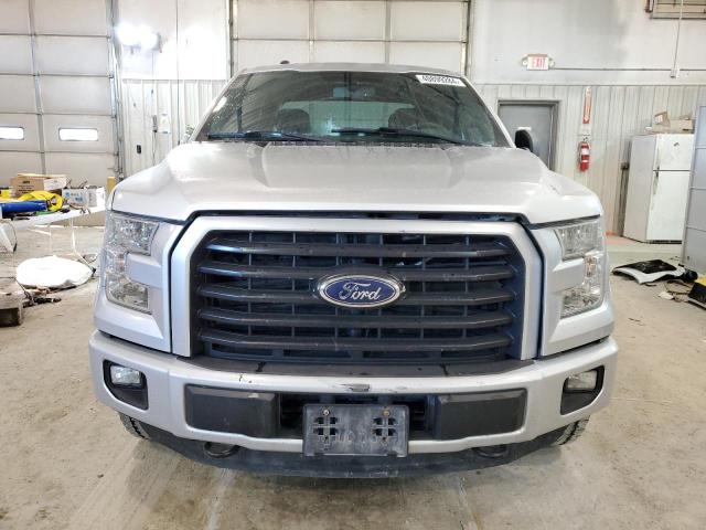 1FTEW1EP0GKE02177 - 2016 FORD F150 SUPERCREW SILVER photo 5