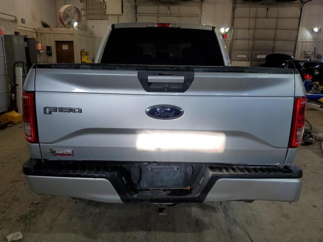 1FTEW1EP0GKE02177 - 2016 FORD F150 SUPERCREW SILVER photo 6