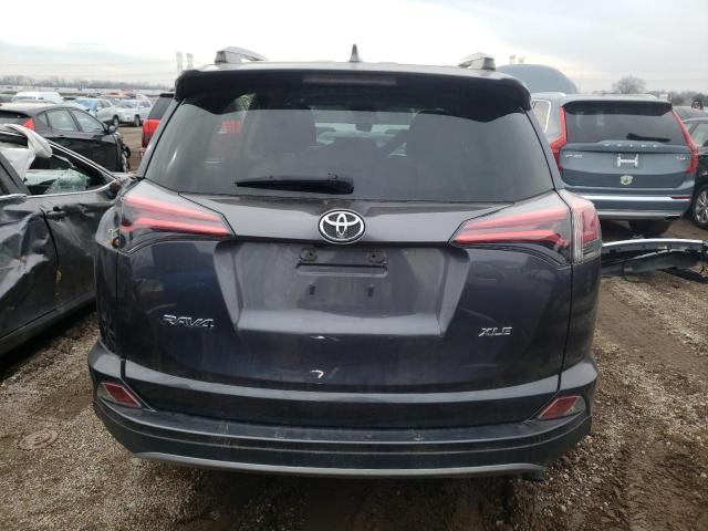 JTMWFREVXHJ130472 - 2017 TOYOTA RAV4 XLE GRAY photo 6