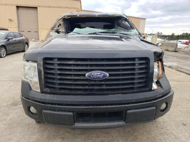 1FTFX1CF5EFA59187 - 2014 FORD F150 SUPER CAB BLACK photo 5