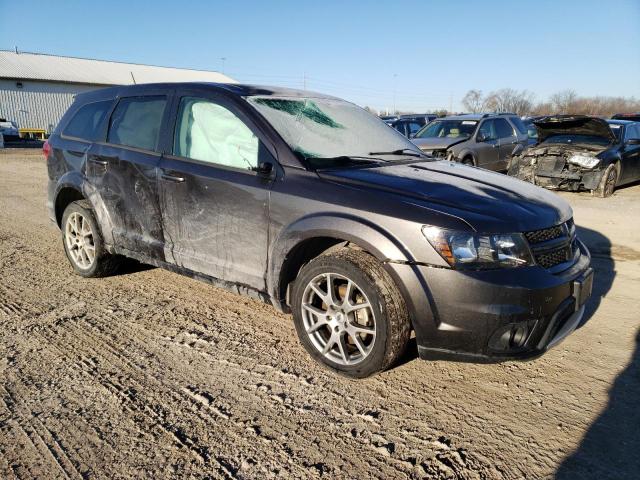 3C4PDDEG7KT681618 - 2019 DODGE JOURNEY GT GRAY photo 4