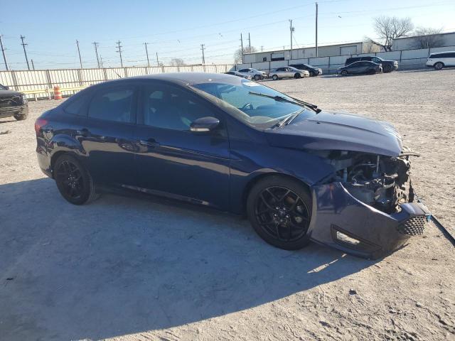 1FADP3F22GL372736 - 2016 FORD FOCUS SE BLUE photo 4