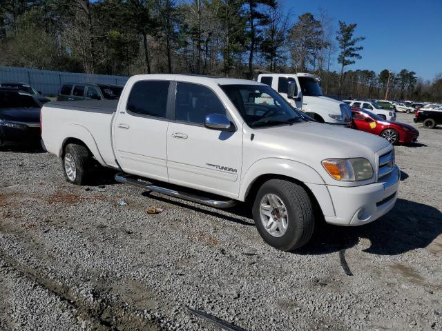 5TBET34156S519691 - 2006 TOYOTA TUNDRA DOUBLE CAB SR5 WHITE photo 4