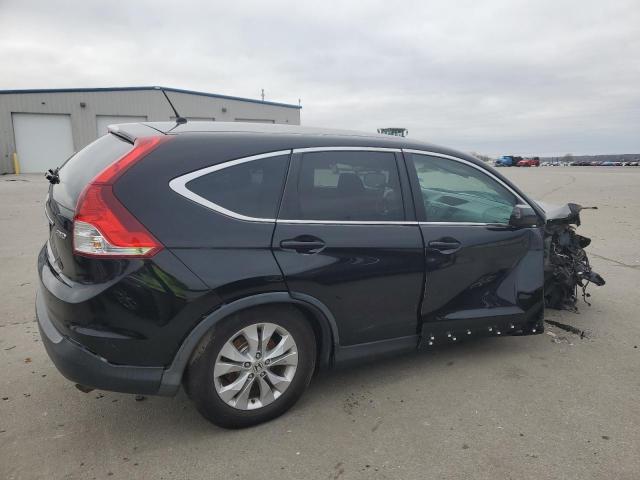 2HKRM4H5XEH631450 - 2014 HONDA CR-V EX BLACK photo 3