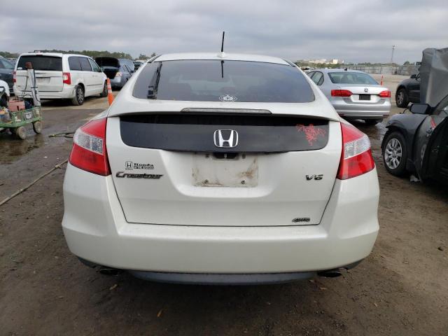 5J6TF2H54CL000653 - 2012 HONDA CROSSTOUR EXL WHITE photo 6