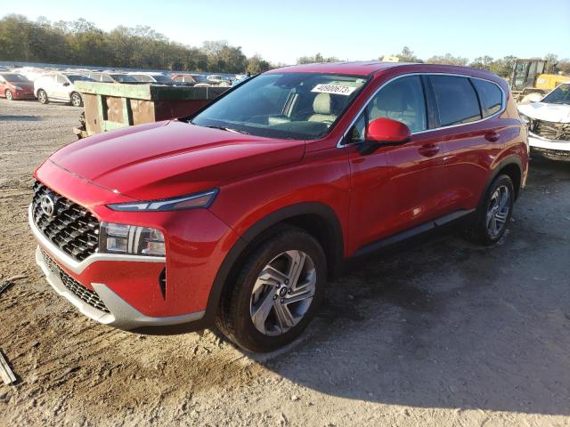 5NMS14AJ8MH330396 - 2021 HYUNDAI SANTA FE SE RED photo 1