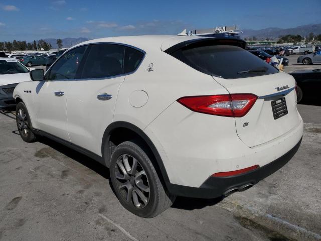 ZN661XUA6JX291551 - 2018 MASERATI LEVANTE WHITE photo 2