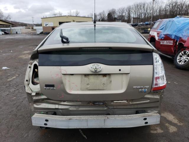 JTDKB20U283332792 - 2008 TOYOTA PRIUS BEIGE photo 6