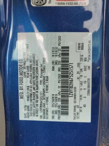 1ZVFT82H675251571 - 2007 FORD MUSTANG GT BLUE photo 13