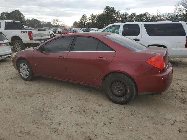 1G2ZF57B184196257 - 2008 PONTIAC G6 VALUE LEADER RED photo 2