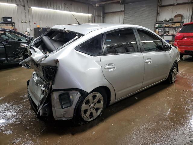 JTDKB20U187714353 - 2008 TOYOTA PRIUS SILVER photo 3