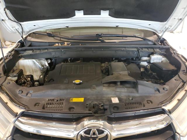 5TDBKRFH0ES014098 - 2014 TOYOTA HIGHLANDER LE WHITE photo 12