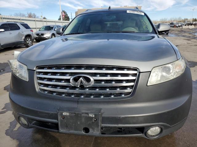 JNRAS08W35X202904 - 2005 INFINITI FX35 GRAY photo 5