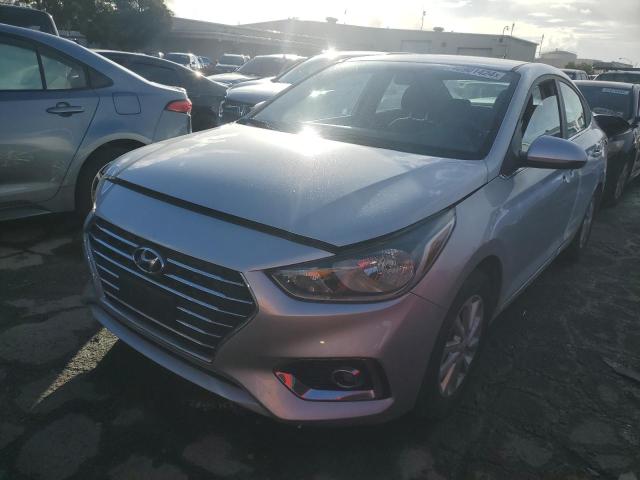 3KPC24A64ME128692 - 2021 HYUNDAI ACCENT SE SILVER photo 1