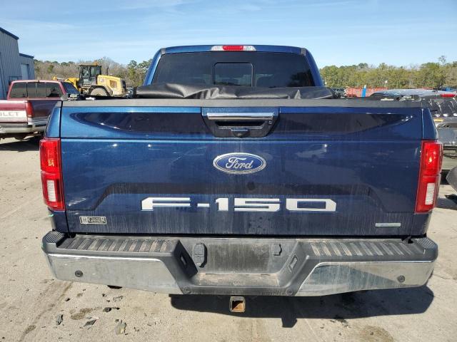 1FTEW1E46KKC83534 - 2019 FORD F150 SUPERCREW BLUE photo 6