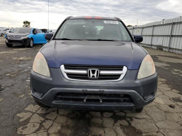 JHLRD78893C027492 - 2003 HONDA CR-V EX BLUE photo 5