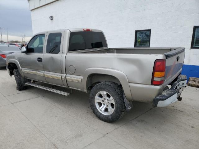 1GCEK19T11E168348 - 2001 CHEVROLET SILVERADO K1500 SILVER photo 2