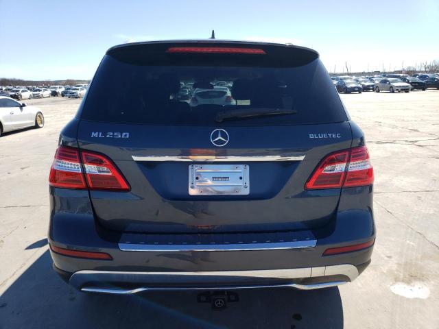 4JGDA0EBXFA500383 - 2015 MERCEDES-BENZ ML 250 BLUETEC GRAY photo 6