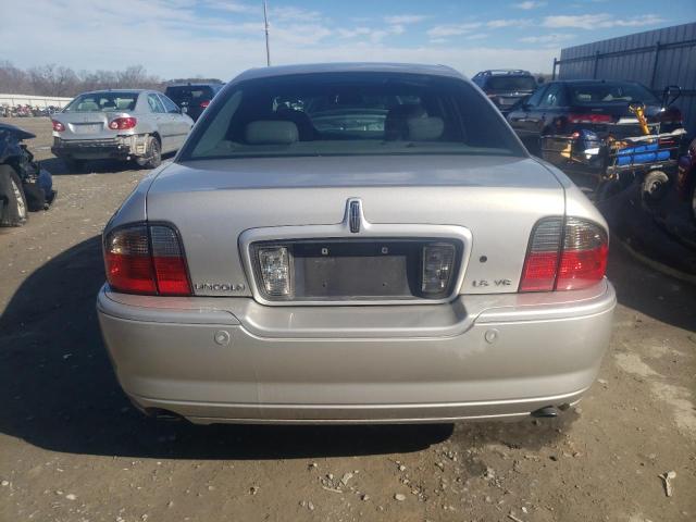 1LNHM87A66Y612651 - 2006 LINCOLN LS Gümüş foto 6