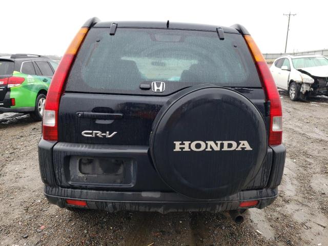 JHLRD78823C028855 - 2003 HONDA CR-V EX BLACK photo 6