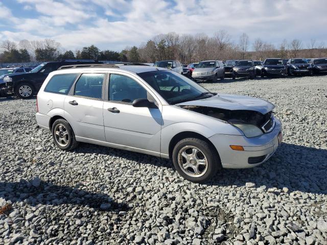 1FAHP36N07W134085 - 2007 FORD FOCUS ZXW SILVER photo 4