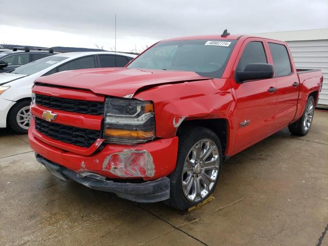 3GCPCPEC1JG280803 - 2018 CHEVROLET SILVERADO C1500 CUSTOM RED photo 1