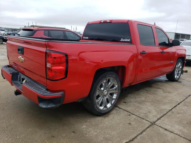 3GCPCPEC1JG280803 - 2018 CHEVROLET SILVERADO C1500 CUSTOM RED photo 3