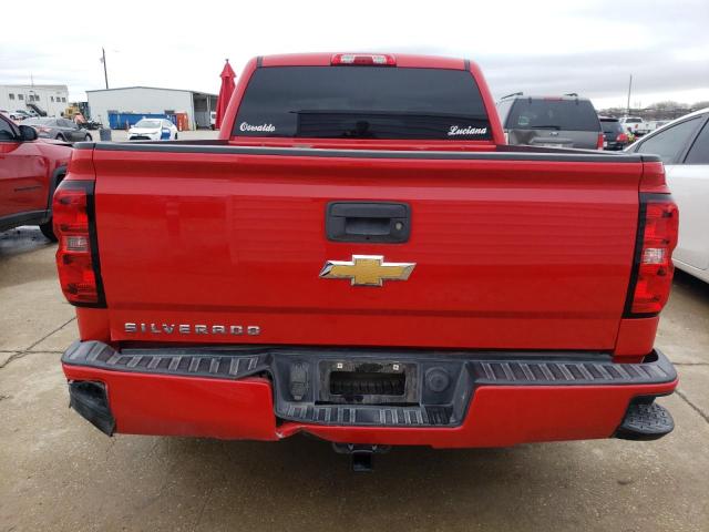 3GCPCPEC1JG280803 - 2018 CHEVROLET SILVERADO C1500 CUSTOM RED photo 6