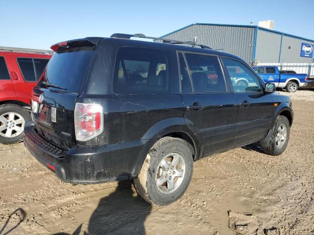 5FNYF18528B027799 - 2008 HONDA PILOT EXL BLACK photo 3