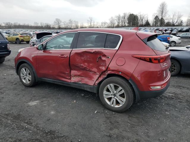 KNDPMCAC9H7132092 - 2017 KIA SPORTAGE LX RED photo 2