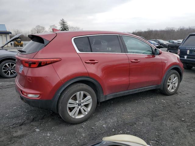 KNDPMCAC9H7132092 - 2017 KIA SPORTAGE LX RED photo 3